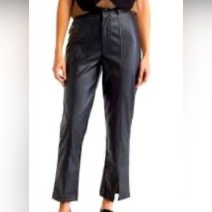 Wildfox princess seamed pants faux leather ￼NWOT